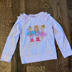 Havengirl pink nutcracker sweatshirt size 5